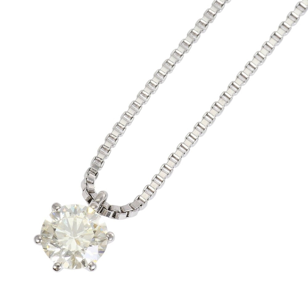 VINTAGE Silver Diamond Necklace